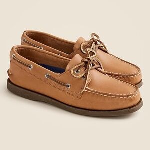 Sperry Tan Leather Classic Boat Shoes
